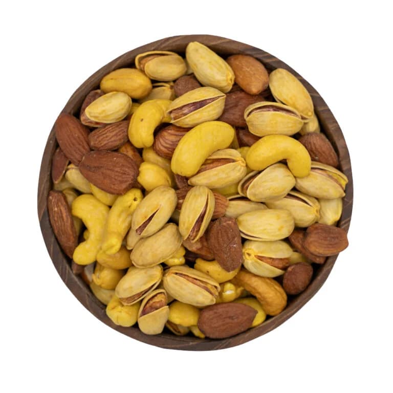 آجیل 3 مغز زعفرانی